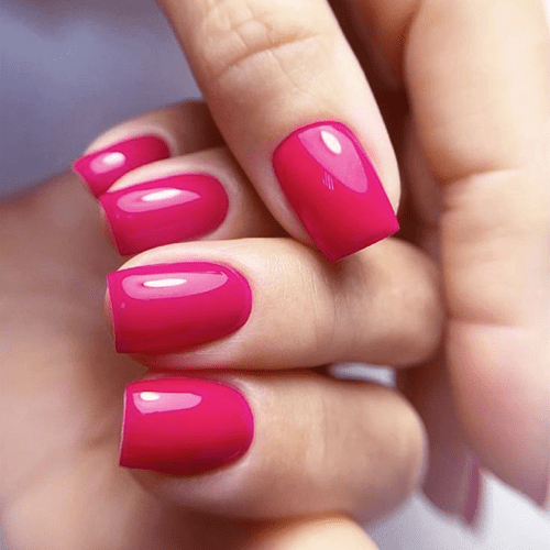Рожевий манікюр для різної довжини і форми нігтів